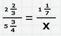 выражение (27/28 +  5/84) X 28 =